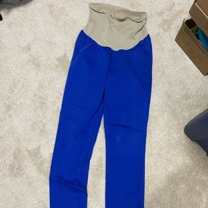 Full panel blue pants